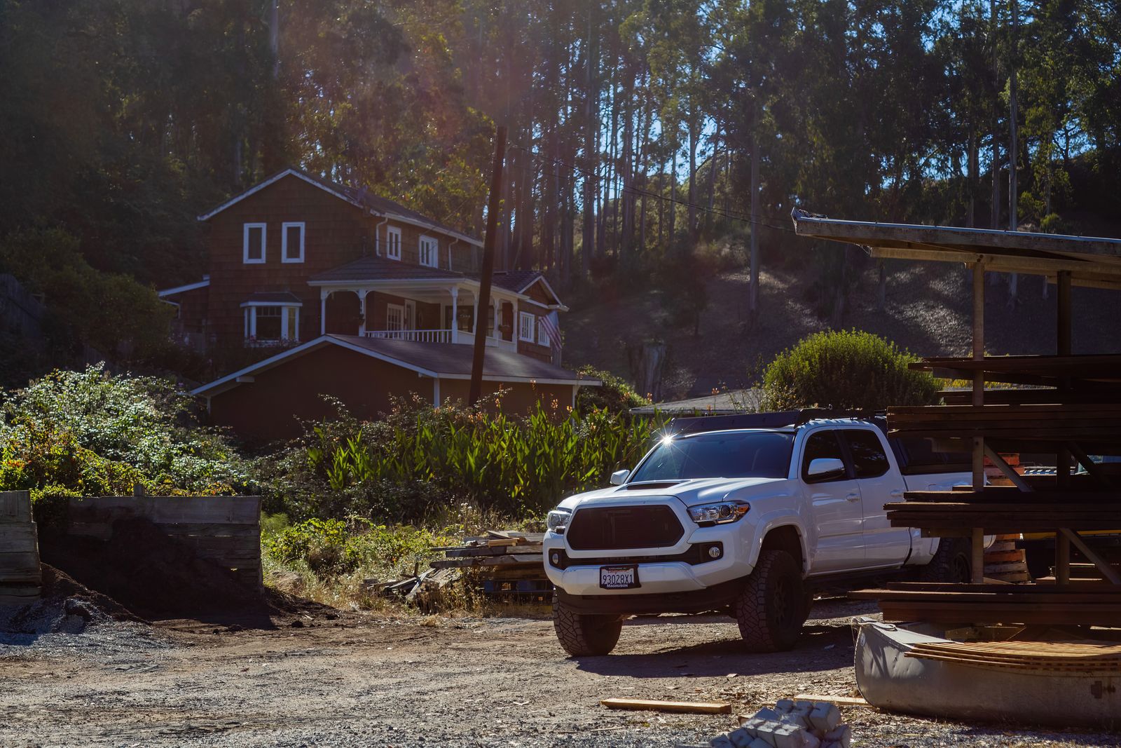Three quarter ton pickup
