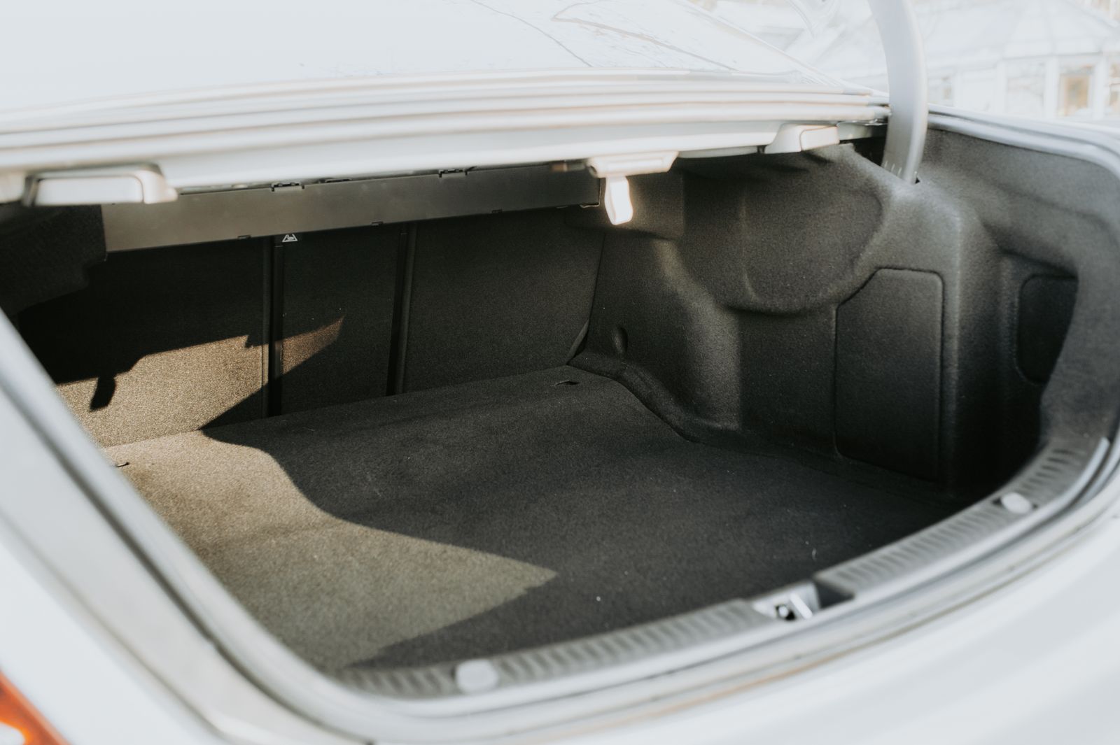 Inspection reference photo: interior, seating and load area