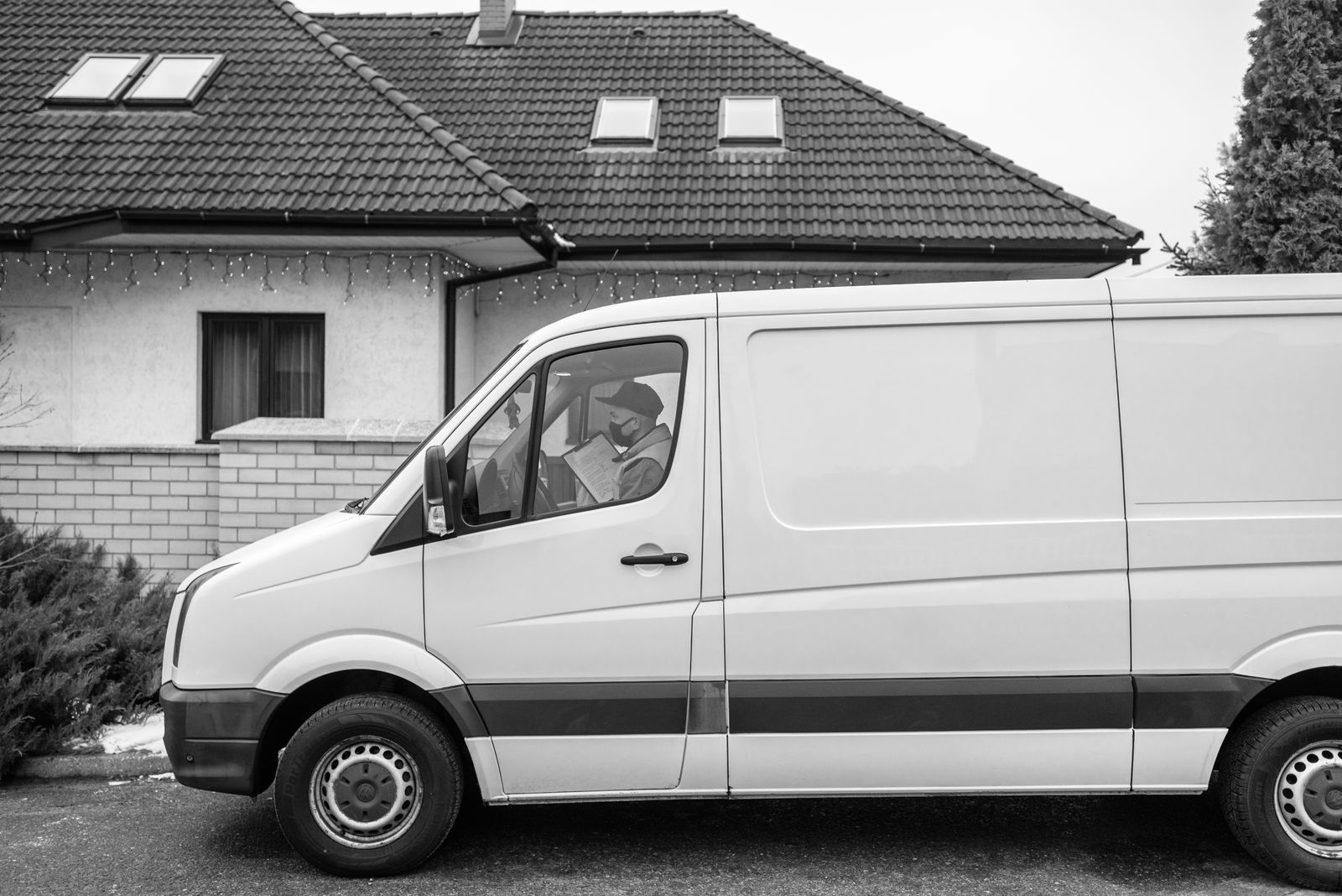 High roof cargo van